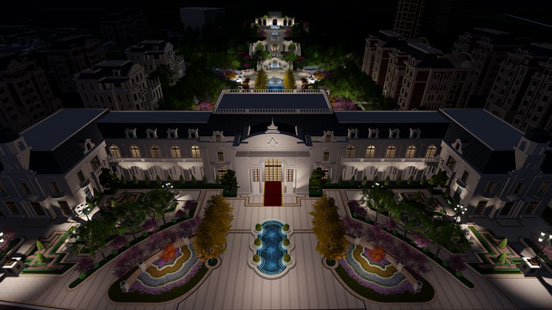 信陽(yáng)別墅花園景觀設(shè)計(jì)案例