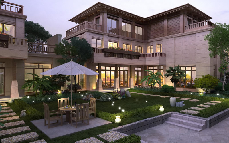 園林造景之塑石假山